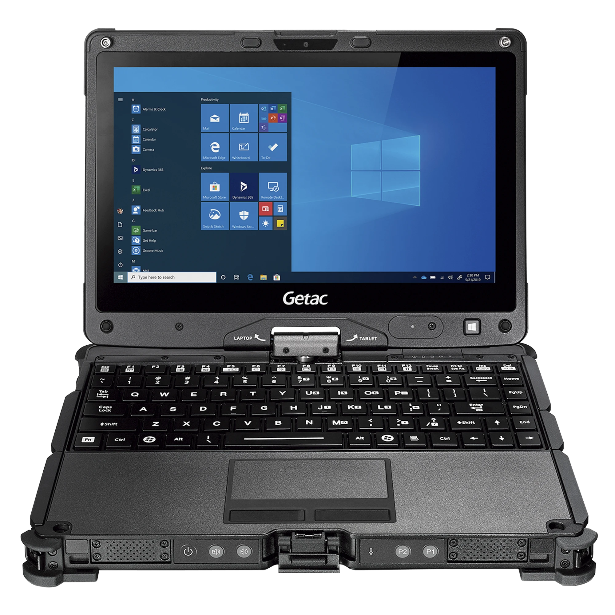 NOTEBOOK ROBUSTA 11.6" / CORE I5 / 16GB RAM / 256GB SSD / WIFI + BT-Almacenamiento NAS-SAN-eSATA-GETAC-Bsai Seguridad & Controles