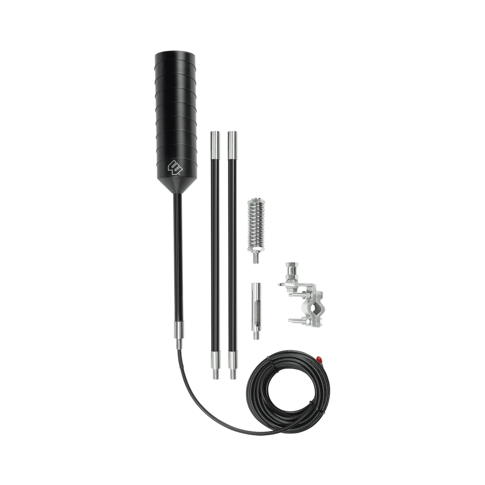 ANTENA OMNIDIRECCIONAL PARA AMPLIFICADOR O MODEM 4G/3G | CON MONTAJE PARA ESPEJO DE TRAILER | RANGOS DE FRECUENCIA 700-900 MHZ, 1710-2270 MHZ | GANANCIA MÁXIMA 3.5 DB-Cobertura para Celular-WILSONPRO / WEBOOST-Bsai Seguridad & Controles