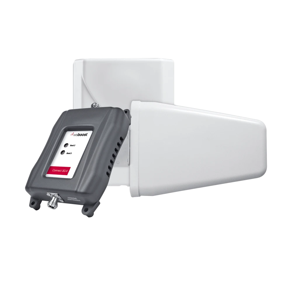 KIT REPETIDOR DOBLE BANDA PARA COBERTURA CELULAR, ESPECIAL PARA 3G (H+) Y 2G (E), CUBRE ÁREAS DE HASTA 800M²-Cobertura para Celular-WILSONPRO / WEBOOST-Bsai Seguridad & Controles