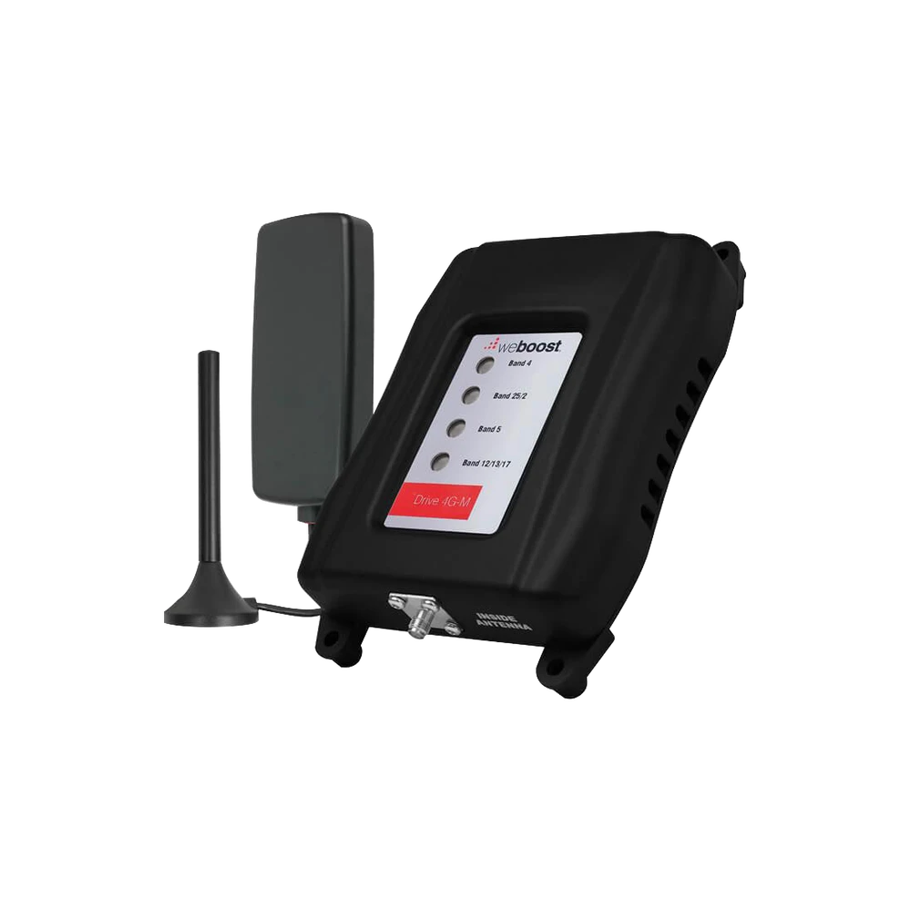 KIT AMPLIFICADOR DE SEÑAL CELULAR PARA VEHÍCULO, SOPORTA 4G LTE, 3G, 2G Y MEJORA LA LLAMADA TELEFÓNICA, MULTIUSUARIO-Cobertura para Celular-WILSONPRO / WEBOOST-Bsai Seguridad & Controles