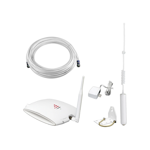 KIT DE AMPLIFICADOR DE SEÑAL CELULAR | SOPORTA 3G Y MEJORA LA CALIDAD DE LAS LLAMADAS | CUBRE HASTA 235 METROS CUADRADOS | 64 DB DE GANANCIA MÁXIMA-Cobertura para Celular-WEBOOST / WILSON ELECTRONICS-ZB545S-Bsai Seguridad & Controles