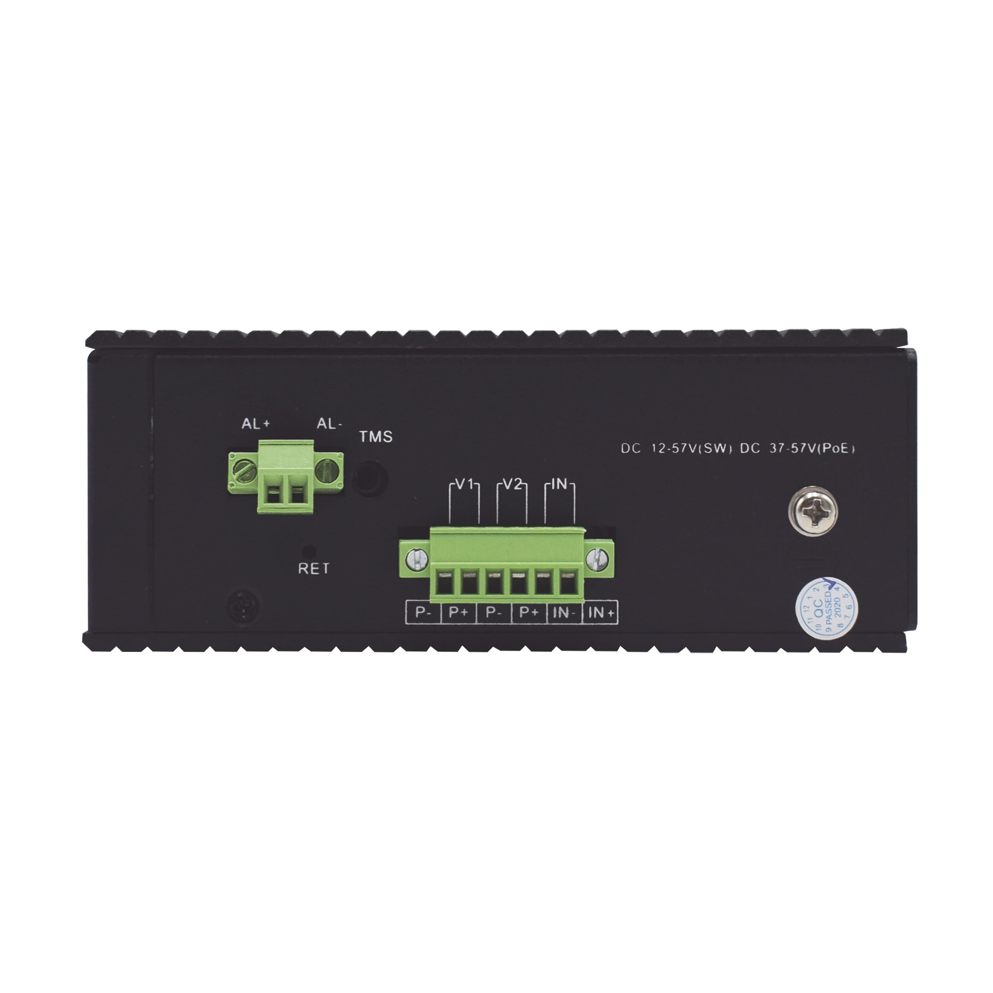 SWITCH INDUSTRIAL ADMINISTRABLE POE, PUERTO 1-2 POE 24/48. PUERTOS 3-8 PUERTOS 802.3 AF/AT/BT, HASTA 60 W