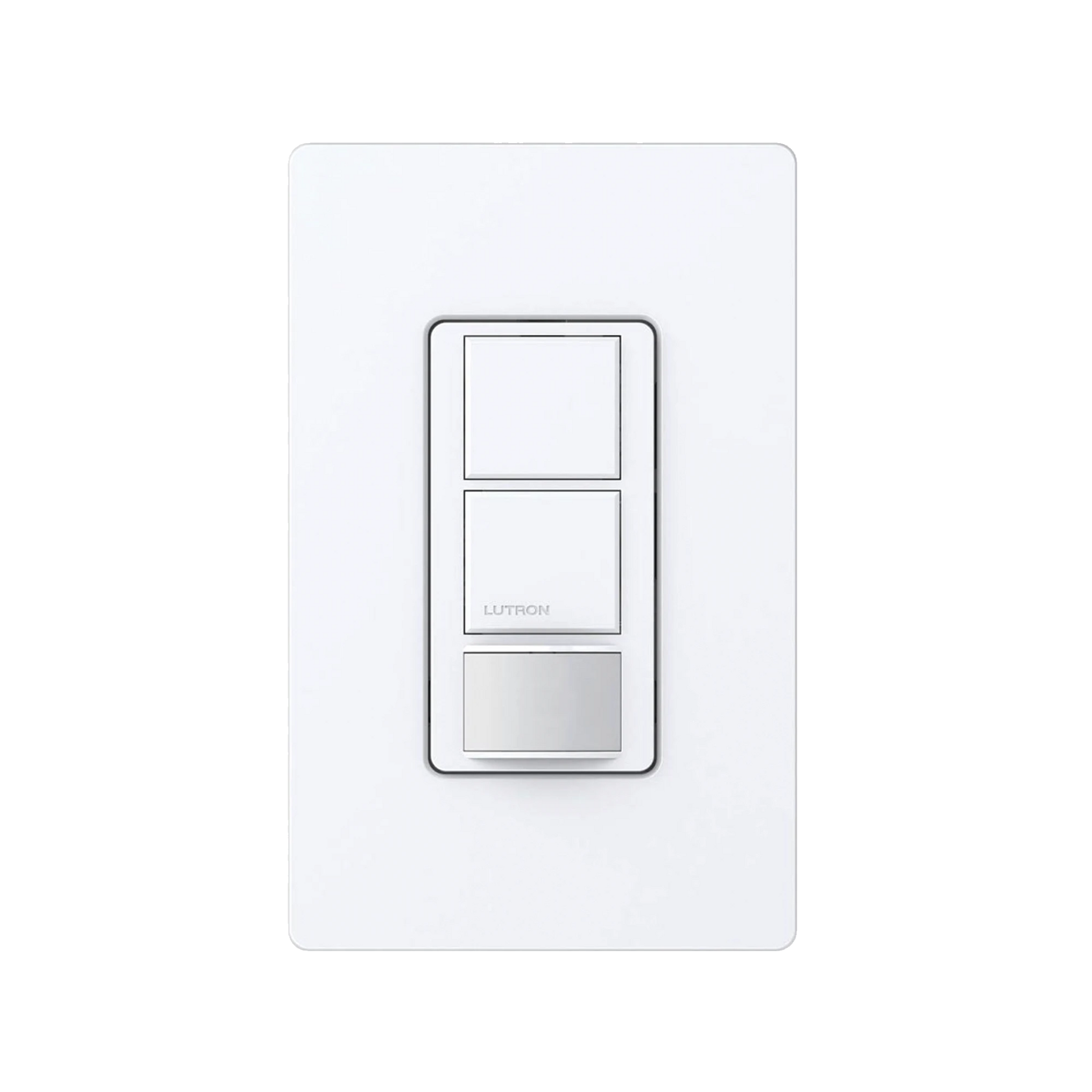 (XCT) APAGADOR DOBLE CON SENSOR DE PRESENCIA, IDEAL PARA SALAS DE ENTRETENIMIENTO, CONFERENCIA, ETC.-Automatización - Casa Inteligente-LUTRON ELECTRONICS-Bsai Seguridad & Controles