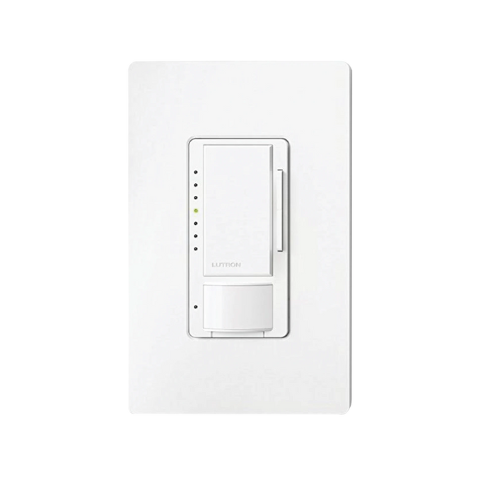 (XCT) ATENUADOR CON SENSOR DE PRESENCIA, APAGADO AUTOMÁTICO, IDEAL PARA DORMITORIOS, RECAMARAS O COCINA.-Automatización - Casa Inteligente-LUTRON ELECTRONICS-MSCLOP153MWH-Bsai Seguridad & Controles