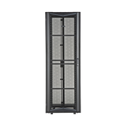 GABINETE FLEXFUSION PARA CENTROS DE DATOS, 45 UR, 800 MM DE ANCHO, 1200 MM DE PROFUNDIDAD, FABRICADO EN ACERO, COLOR NEGRO