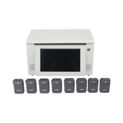 KIT DE DESCARGA SIMULTANEA PARA BODYCAM | ESTACIÓN DE DESCARGA XMRA8R3 | 8 X BODYCAM XMRR3-Videograbadoras Móviles, Dash Cams y Body Cams-EPCOM-Bsai Seguridad & Controles