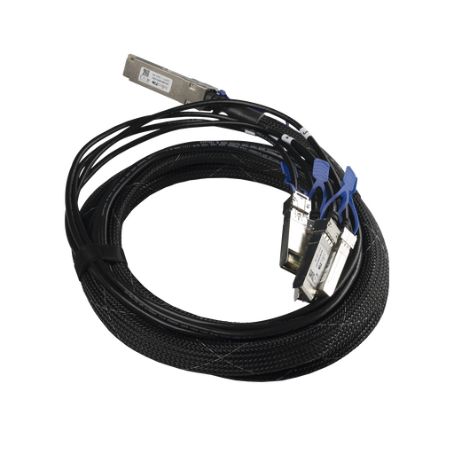 (XQ+BC0003-XS+) CABLE DE CONEXION 100G QSFP28 A 4 X 25G SFP28 O 40G QSFP+ A 10G SFP+, 3M-Networking-MIKROTIK-Bsai Seguridad & Controles