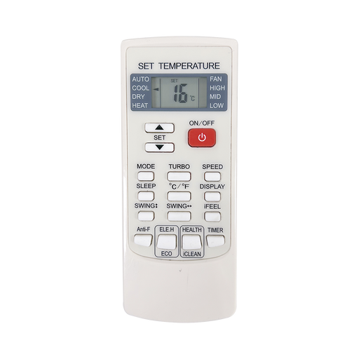 CONTROL REMOTO PARA MINI SPLIT AUFIT-Automatización - Casa Inteligente-AUFIT-YKRH/101E-Bsai Seguridad & Controles