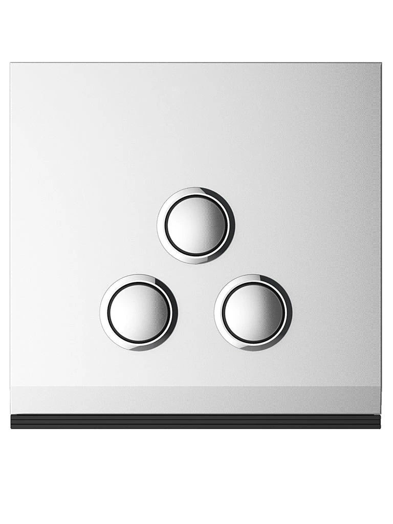 WULIAN SWITCH3 - APAGADOR INTELIGENTE FORMATO EUROPEO / 3 BOTONES L / 10 AMP / ZIGBEE-Control de Iluminación-WULIAN-Bsai Seguridad & Controles