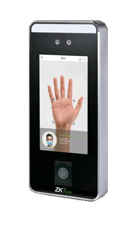 ZKTECO SPEEDFACE-V5L-QR - CONTROL DE ACCESO FACIAL / 6000 ROSTROS / 3000 PALMAS / 10,000 TARJETAS ID 125 KHZ / QR / CONTRASEÑA / 200,000 REGISTROS / RECONOCIMIENTO EN 0.35 S / ALGORITMO ANTI-SPOOFING / TCP/IP / WIEGAND / RS-485 /-Facial-ZKTECO-Bsai Seguridad & Controles