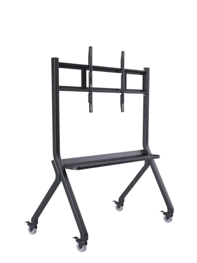 ZKTECO IWBA01B - SOPORTE DE PISO MÓVIL PARA PANTALLAS INTERACTIVAS SERIE IWB / ALTURA AJUSTABLE / CARGA MÁXIMA DE 100 KG / 4 RUEDAS GIRATORIAS CON SEGURO / COLOR NEGRO #ESM2024-Digital Signage-ZKTECO-Bsai Seguridad & Controles