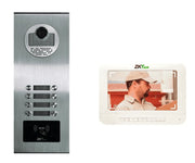 ZKTECO VE08A01PAQ7P - PAQUETE DE VIDEOPORTERO PARA 8 DEPARTAMENTOS VE08A01 CON 1 MONITOR VDPIB3 DE 7 PULGADAS-Frentes de Calle-ZKTECO-Bsai Seguridad & Controles