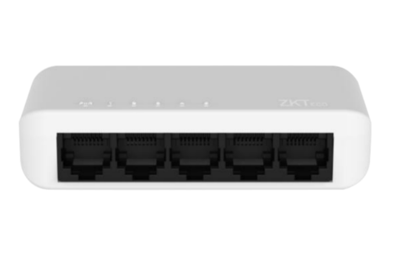 ZKTECO ESE55C- SWITCH PARA ESCRITORIO DE 5 PUERTOS / FAST ETHERNET 10/100 / DISEÑO COMPACTO / AUTO MDI/MDIX / INDICADORES DE FUNCIONAMIENTO / CARCASA DE PLÁSTICO / NO ADMINISTRABLE #MI2O-Switches-ZKTECO-Bsai Seguridad & Controles