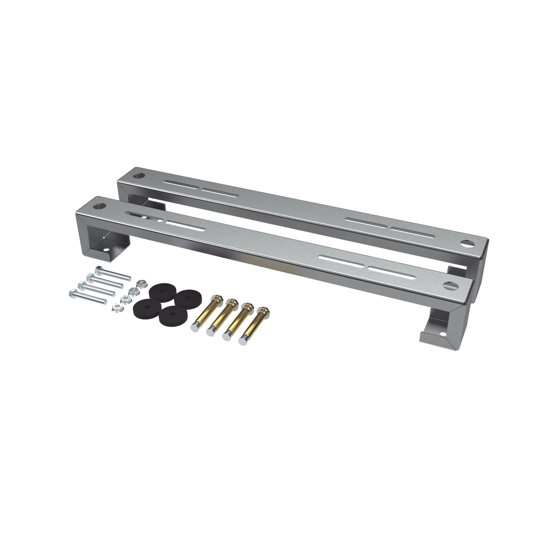 ZT-MPF-180 BASE PARA PISO UNIVERSAL AJUSTABLE PARA CAPACIDADES DE 1 A 3 TONELADAS CON PERNOS DESLIZABLES Y AMORTIGUACIÓN-Climatización / Refrigeración-EPCOM INDUSTRIAL-Bsai Seguridad & Controles