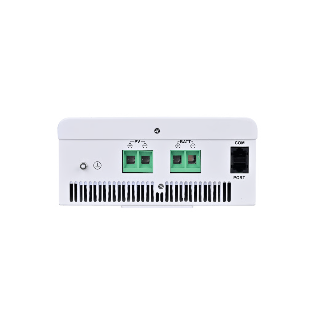 CONTROLADOR SOLAR MPPT 100A 12/24/48V, MÁXIMO VOLTAJE DE CIRCUITO ABIERTO VOC 135VCC, CONFIGURABLE PARA BATERÍAS DE LITIO, CONEXIÓN EN PARALELO