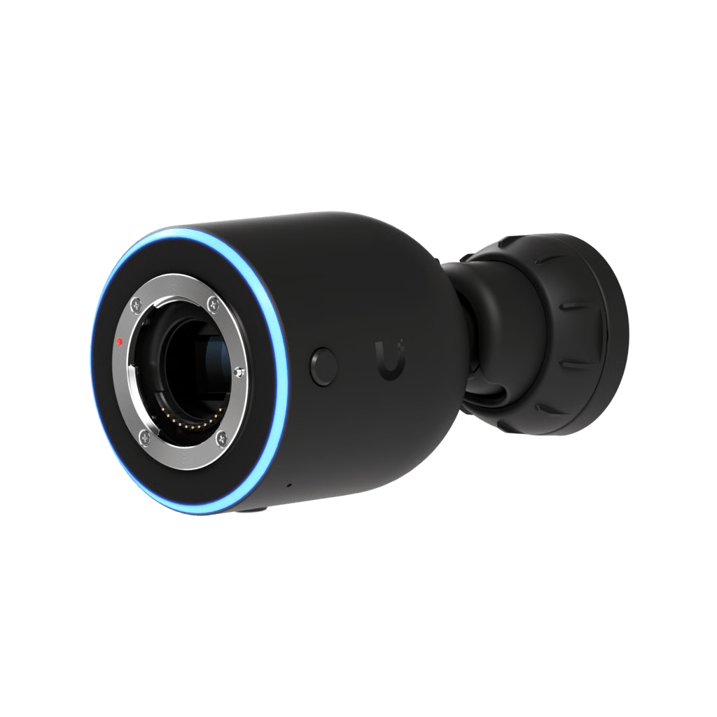 UNIFI PROTECT AI DSLR – CÁMARA 4K POE+ PARA INTERIOR/EXTERIOR CON SENSOR DE ALTA SENSIBILIDAD, LENTE FIJA GRAN ANGULAR DE 17 MM Y ANALÍTICA AVANZADA POR IA