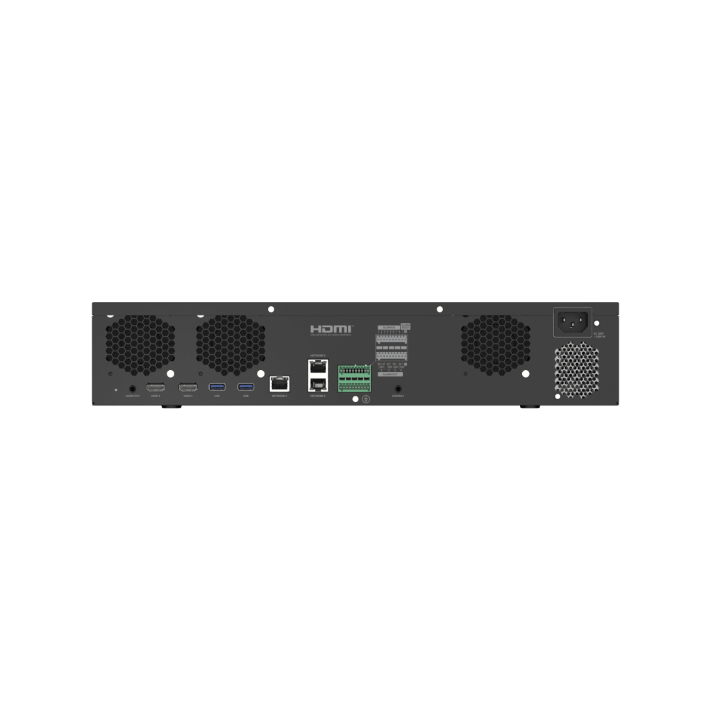 NVR 32 MEGAPIXEL (8K) / 32 CANALES IP / SOPORTA 8 DISCOS DUROS / H.265 & WISESTREAM / WISENET P2P / ONVIF / COMPATIBLE CON CÁMARAS IA / SALIDA HDMI EN 4K-Cámaras IP y NVRs-HANWHA VISION-Bsai Seguridad & Controles