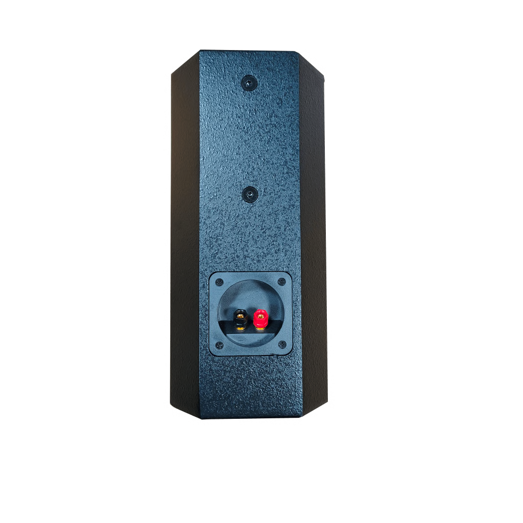 ALTAVOZ PROFESIONAL DE SONIDO EP-606A | 100W RMS 400W PICO | 6.5" WOOFER + 3" TWEETER | RESPUESTA 90HZ-20KHZ | COBERTURA 110°×80° | GABINETE MDF | INSTALACIÓN MULTIPUNTO