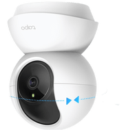 CÁMARA DE SEGURIDAD WI-FI PAN/TILT, 2K DEFINITION, VISIÓN NOCTURNA 30 PIES, 360° HORIZONTAL, 114° VERTICAL, DETECCIÓN DE MOVIMIENTO, AUDIO BIDIRECCIONAL, ALARMA SONORA/LUMÍNICA, MICROSD 256GB, MODO PRIVACIDAD