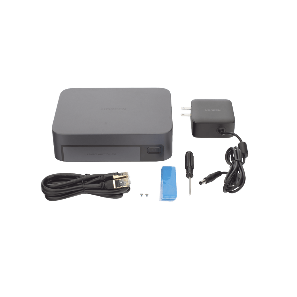 NAS UGREEN NASYNC DXP480T PLUS / INTEL CORE I5-1235U 10 NÚCLEOS / 4 RANURAS SSD M.2 NVME PCIE 4.0 Y 3.0 / 10GBE ETHERNET / THUNDERBOLT 4 40 GBPS / HDMI 8K / MEMORIA DDR5 EXPANDIBLE HASTA 64 GB