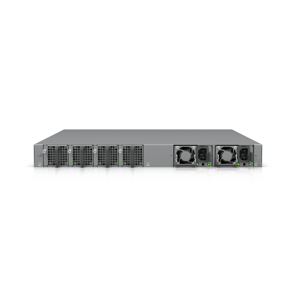 ENTERPRISE CAMPUS 48 POE, SWITCH EMPRESARIAL ETHERLIGHTING™ POE+++ CAPA 3 DE 48 PUERTOS (32 X 10 GBE Y 16 X 2.5 GBE) Y 4 PUERTOS SFP28 DE 25 G DE ALTA DISPONIBILIDAD