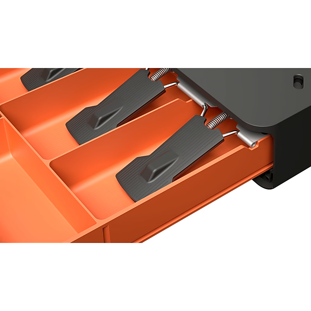 CAJÓN DE EFECTIVO MINI SUNMI / ABS DE ALTA RESISTENCIA / 3 POSICIONES DE BLOQUEO / 9V-24V AUTOAJUSTABLE / 1,000,000+ OPERACIONES / 10 KG CAPACIDAD DE CARGA / REDUCCIÓN DE RUIDO <50DB