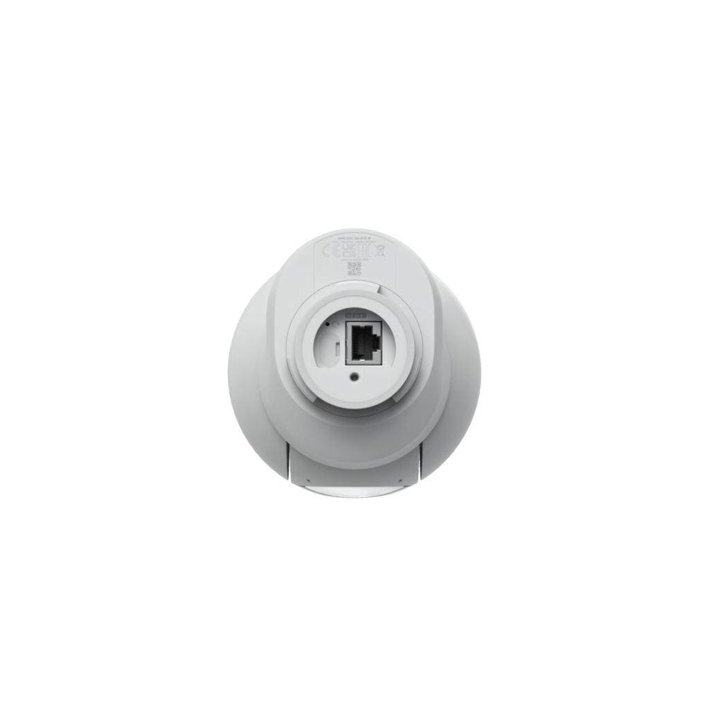 CÁMARA UNIFI PROTECT G6 PTZ COLOR BLANCO, DOBLE LENTE 4K, ZOOM HÍBRIDO 10X, MOTOR AI MULTI-TOPS, VISIÓN NOCTURNA IR 30M, AUDIO BIDIRECCIONAL, PROTECCIÓN IP66, RESISTENCIA AL VANDALISMO IK04