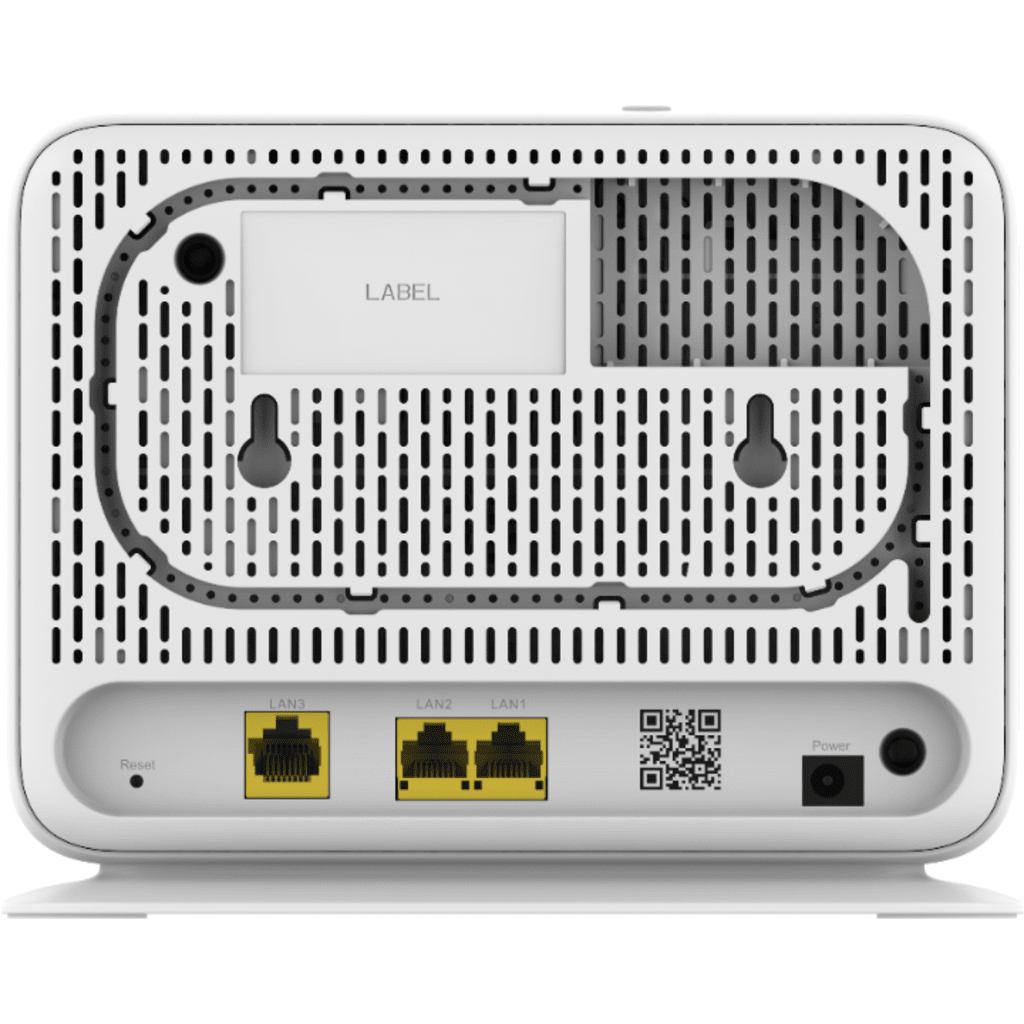 ROUTER WI-FI 6 / REPETIDOR DE ONT / HASTA 2.9 GBPS VÍA WI-FI / TECNOLOGÍA ANTI-INTERFERENCIA / 3 PUERTOS GIGABIT LAN/WAN