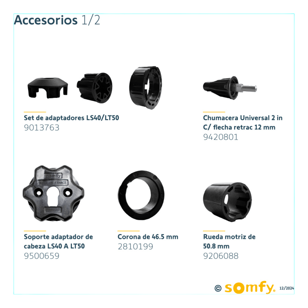 PARA PERSIANA, MOTOR TUBULAR MECÁNICO, INTEGRABLE CON SHELLY25 O MINICENTRALIS SEÑAL RTS, PERSIANA DE 2.3 ANCHO Y ALTO 4 MTS.