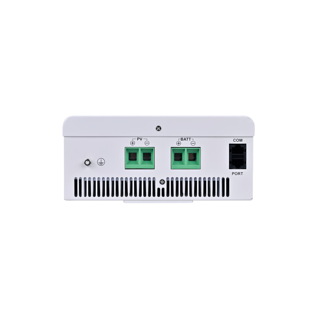 CONTROLADOR SOLAR MPPT 60A 12/24/48V, MÁXIMO VOLTAJE DE CIRCUITO ABIERTO VOC 135VCC, CONFIGURABLE PARA BATERÍAS DE LITIO, CONEXIÓN EN PARALELO