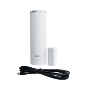 MOTOR PARA CORTINAS MOVELITE WIREFREE RTS / BATERÍA RECARGABLE 2000 MAH / CAPACIDAD 35 KG / CONTROL RTS 433.42 MHZ / IP30 / HASTA 10 M DE RIEL / TOUCH MOTION / COMPATIBLE CON APP INTEO SOMFY