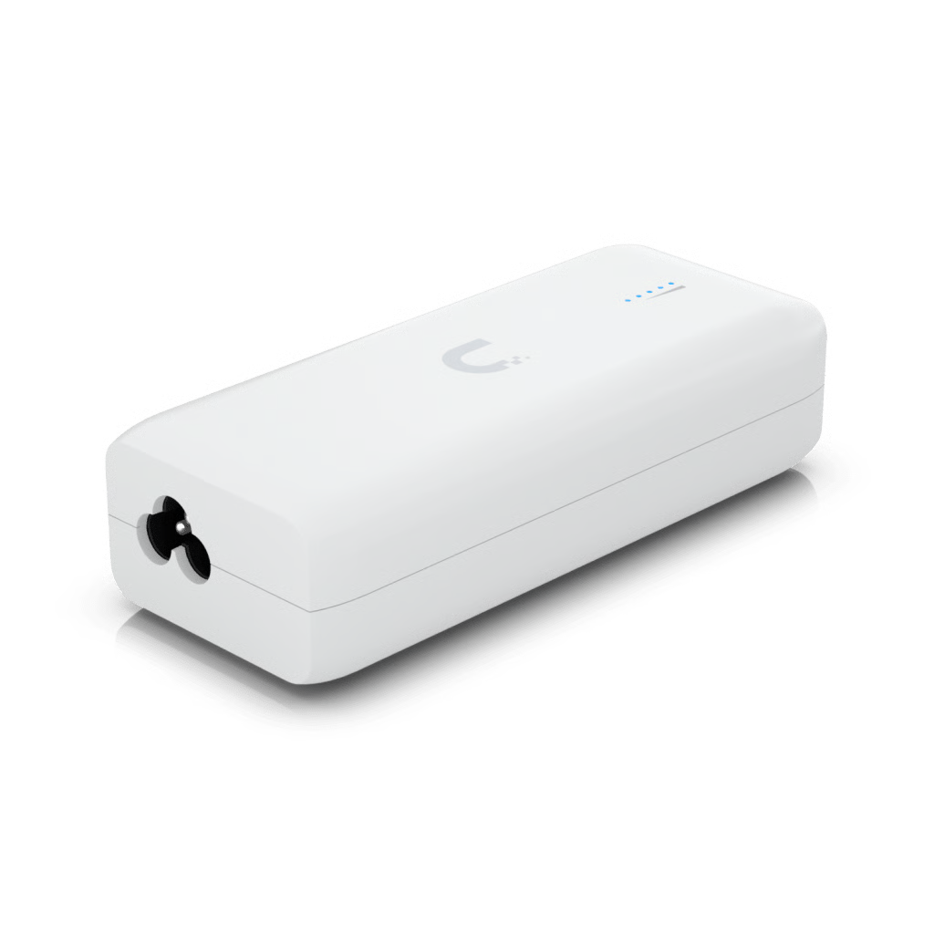 UNIFI DEVICE BRIDGE / INYECTOR POE PARA ALIMENTAR ALGÚN DISPOSITIVO DE RED ETHERNET, SE CONECTA POR WIFI 5 GHZ A UN AP UNIFI, ANTENA INTERNA Y EXTERNA (1 CONECTOR RP-SMA)