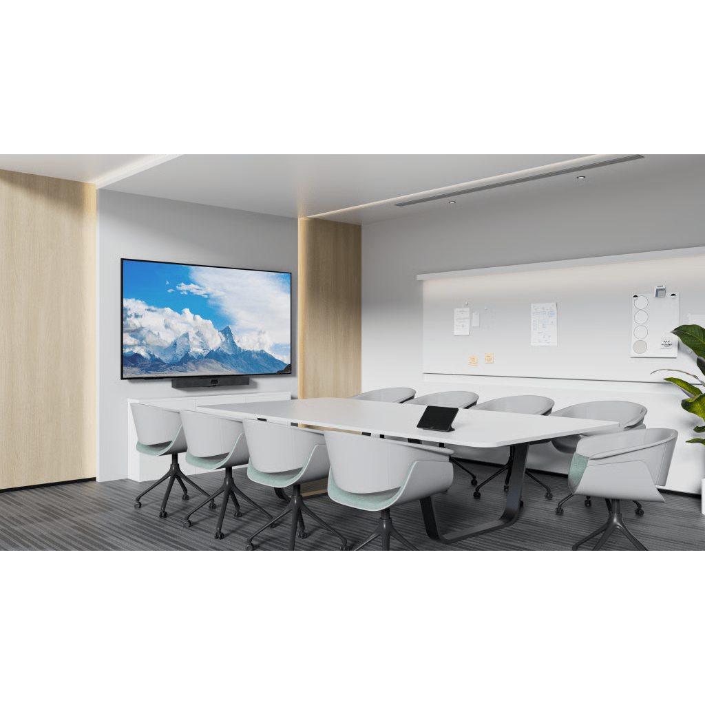 PANTALLA PROFESIONAL YEALINK DE 86" MD-86 PARA SALAS DE JUNTAS, CON INTEGRACIÓN A MEETINGBARS Y CONTROL INTELIGENTE