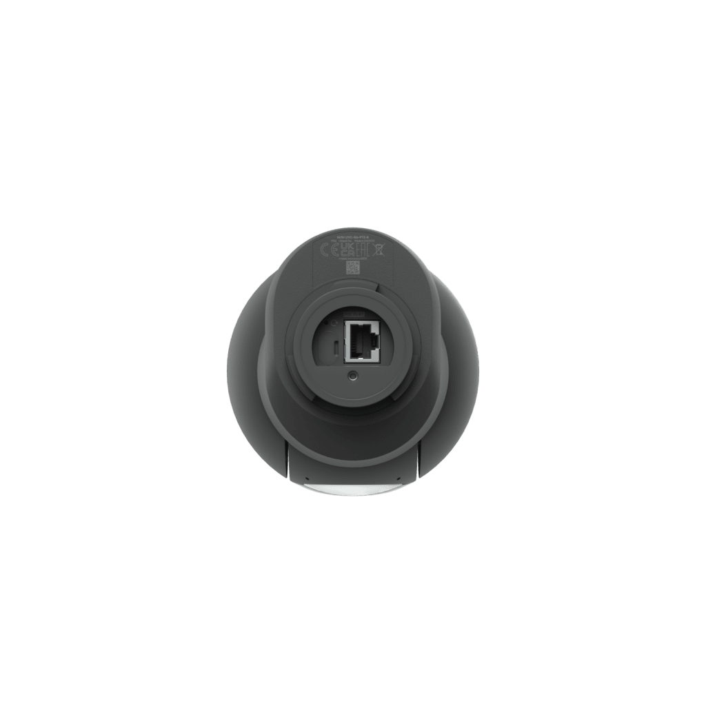 CÁMARA UNIFI PROTECT G6 PTZ COLOR NEGRO, DOBLE LENTE 4K, ZOOM HÍBRIDO 10X, MOTOR AI MULTI-TOPS, VISIÓN NOCTURNA IR 30M, AUDIO BIDIRECCIONAL, PROTECCIÓN IP66, RESISTENCIA AL VANDALISMO IK04