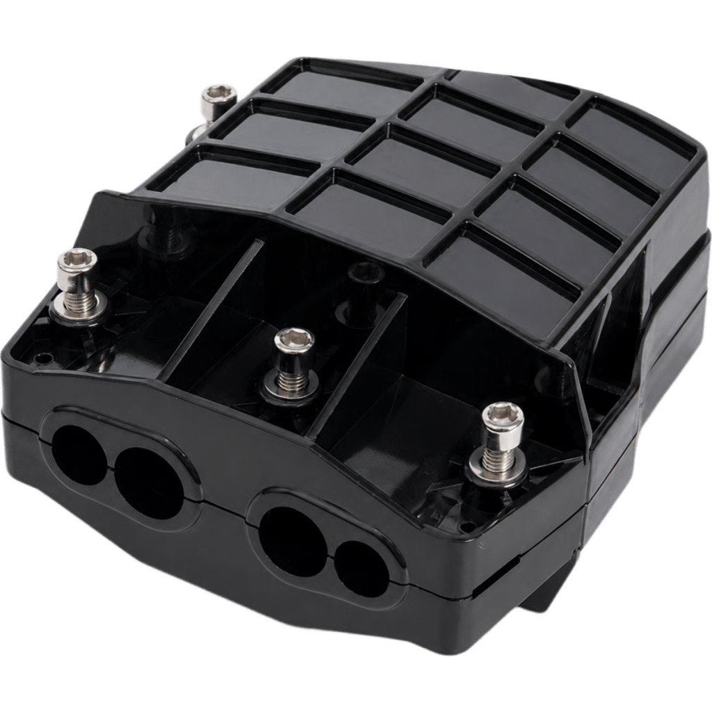 CAJA D/EMPALME D/FIBRA OPTICA P/96 HILOS IP68, 3/3
