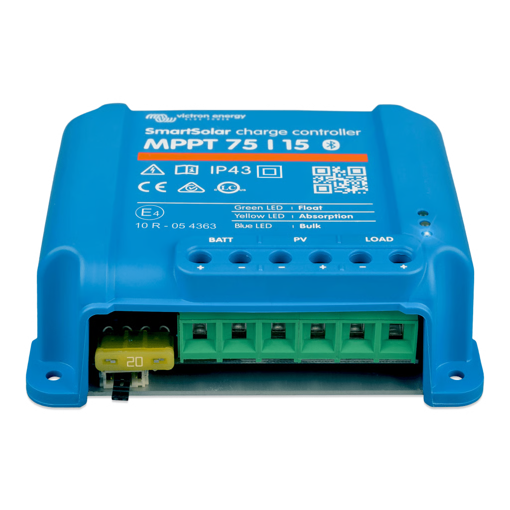 SMARTSOLAR MPPT 75/15 / CONTROLADOR DE CARGA SOLAR MPPT 15A / 12/24 VCC EN BATERÍAS / IP43