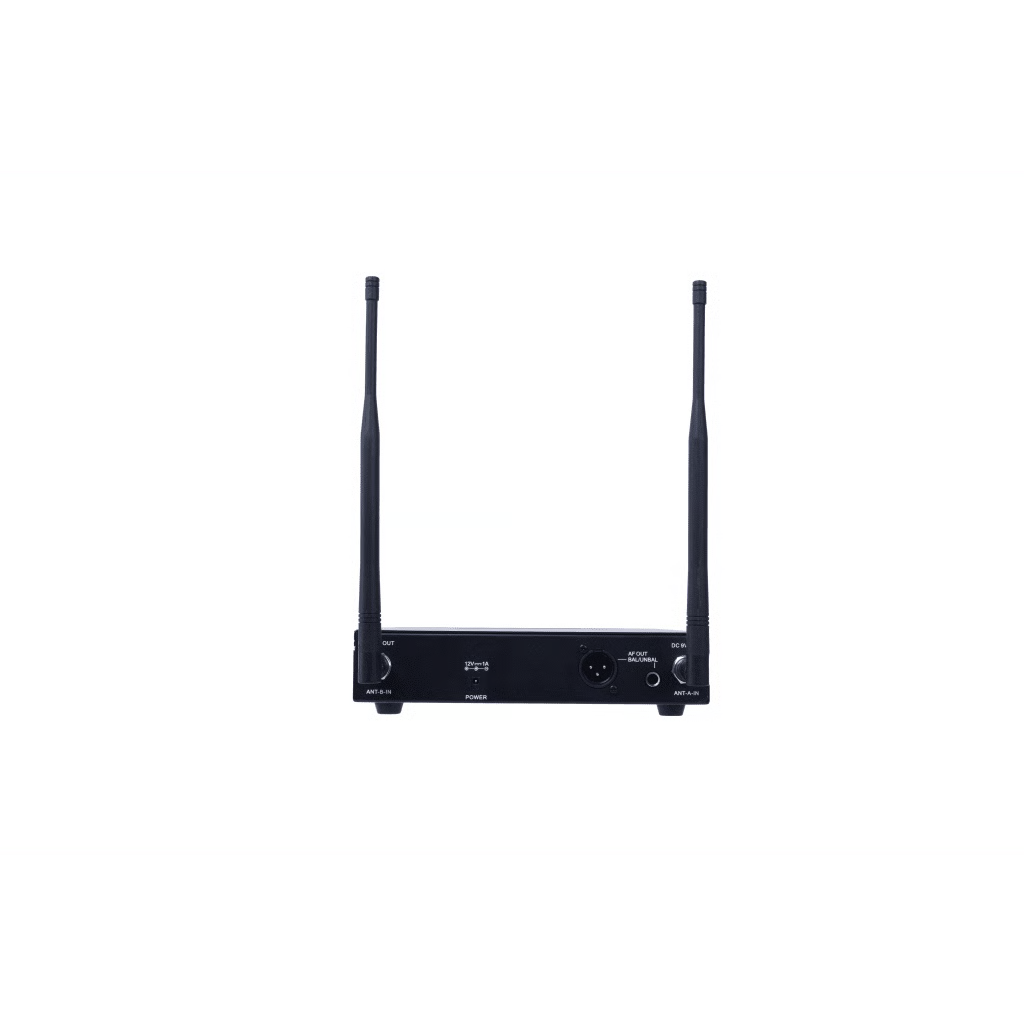 RECEPTOR INALÁMBRICO UN CANAL EP-591U | TRANSMISIÓN DIGITAL U-BAND 540-690 MHZ | MODULACIÓN PI/4-DQPSK | PANTALLA TFT-LCD 2.2" | SALIDA BALANCEADA Y DESBALANCEADA | ENCRIPCIÓN DE AUDIO | ESCANEO DE FRECUENCIA