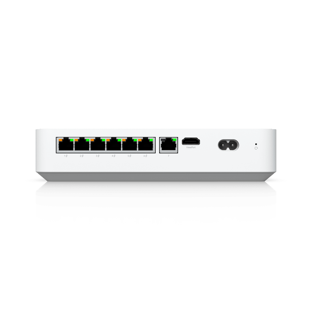 UNIFI PROTECT UNVR-INSTANT – GRABADOR DE VIDEO EN RED CON SOPORTE PARA HDD DE 3.5”, SWITCH POE INTEGRADO DE 6 PUERTOS GBE (40W) Y PUERTO HDMI VIEWPORT-Cámaras IP y NVRs-UBIQUITI-Bsai Seguridad & Controles