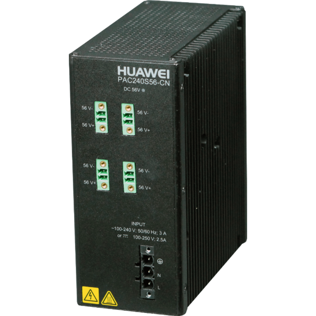 FUENTE DE ALIMENTACIÓN PARA RIEL DIN / ENTRADA 100-240 VCA / SALIDA 56 VCD / 240 W / PARA SWITCH S210I-8P4SX