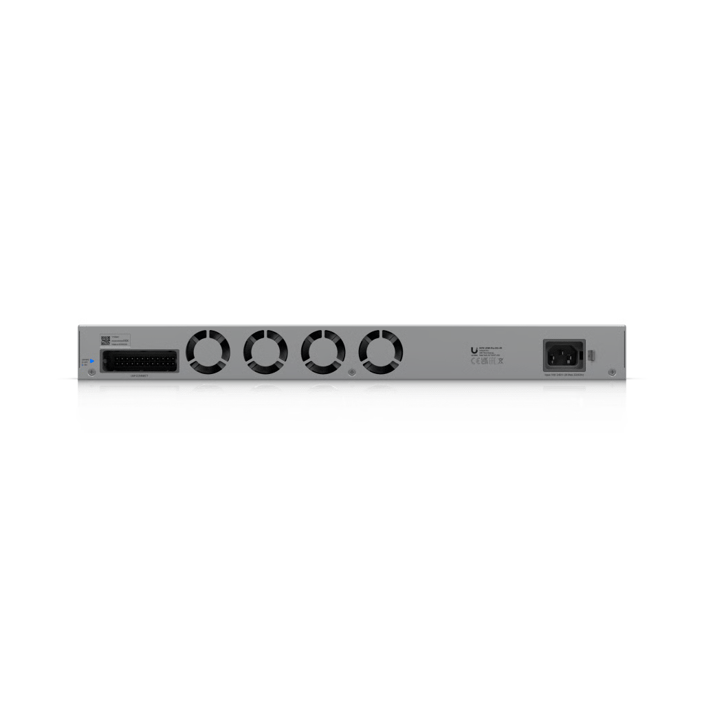 UNIFI SWITCH USW-PRO-XG-48 / CAPA 3 / 48 PUERTOS (32 × 10 GBE, 16 × 2,5 GBE) + 4 PUERTOS SFP28 25 G
