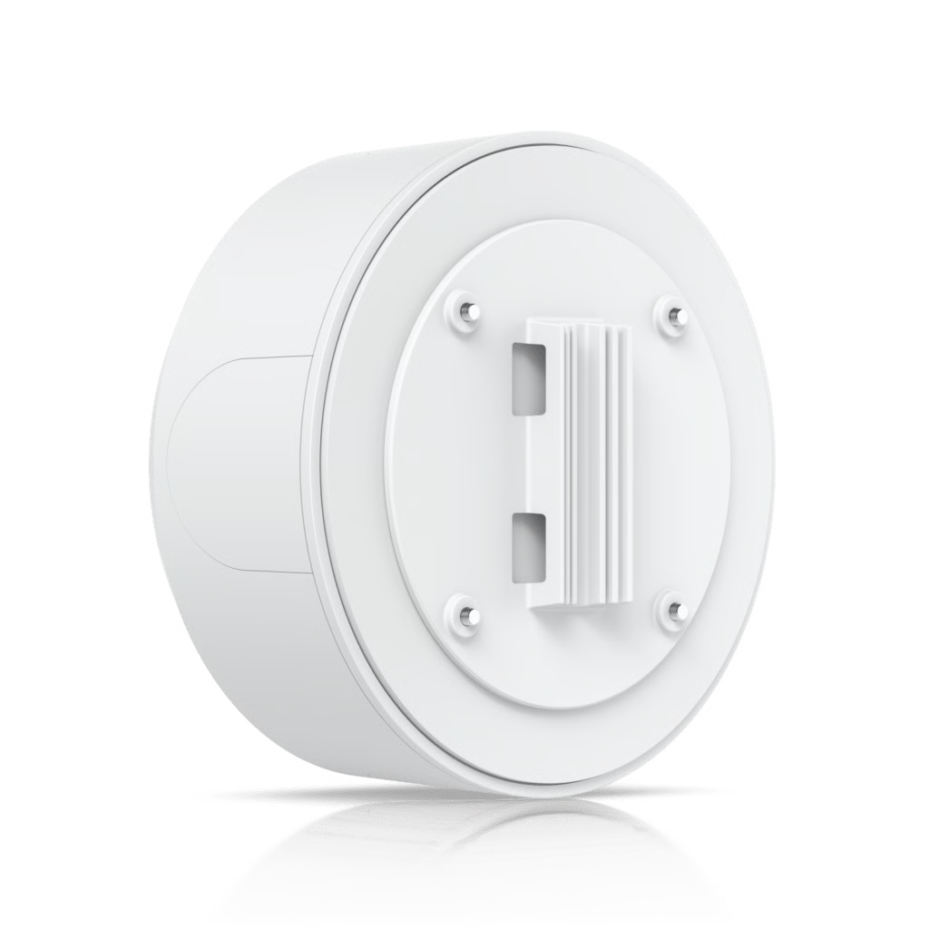 CAMERA JUNCTION BOX – CAJA DE CONEXIONES ANTIMANIPULACIÓN EN COLOR BLANCO PARA CÁMARAS UNIFI PROTECT BULLET, DOME Y TURRET
