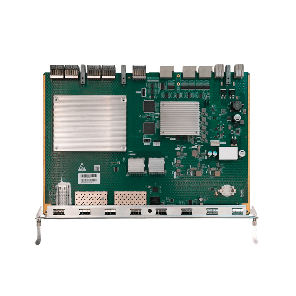 TARJETA DE CONTROL Y UPLINK PARA OLT V-SOL V5600-X7 / 4 PUERTOS SFP+ (1/10G) / 1 PUERTO QSFP28 (40GE/50GE/100GE) / 1 PUERTO AUX