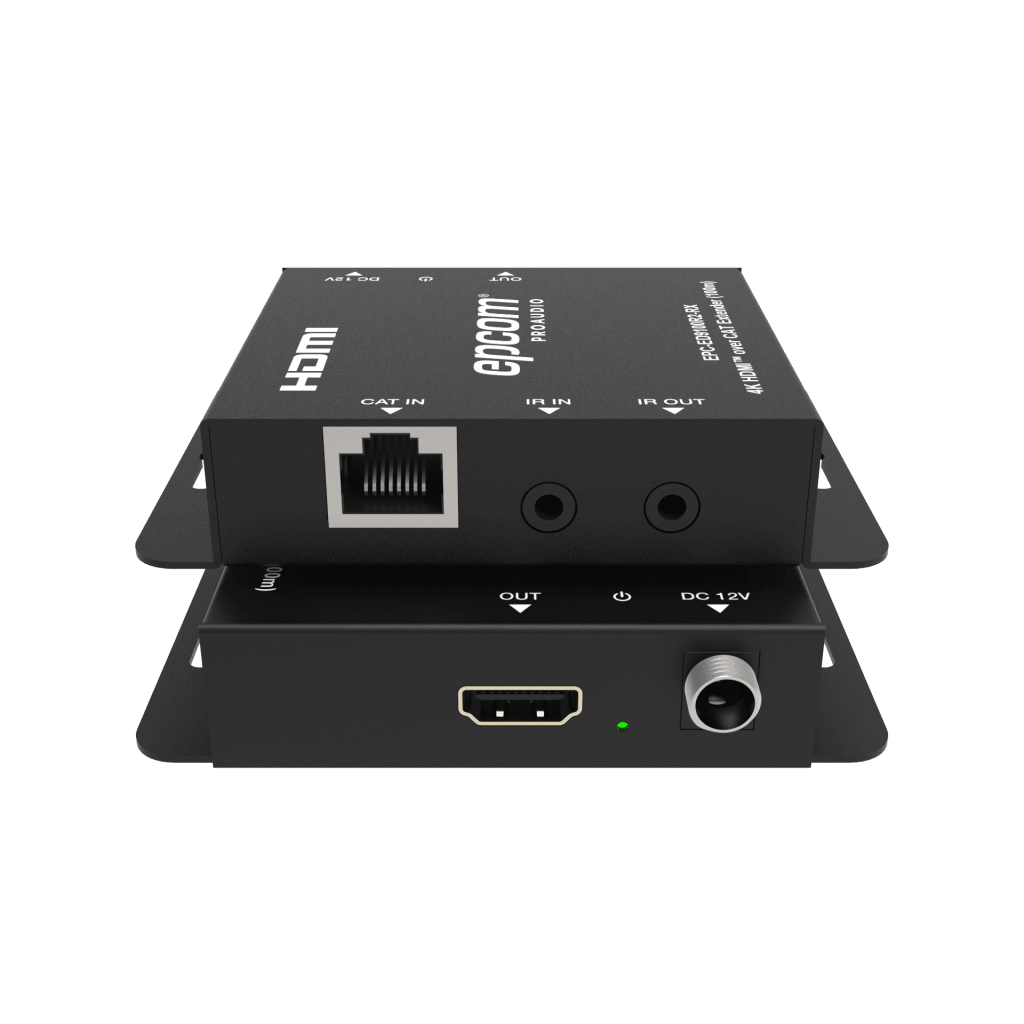 KIT EXTENSOR HDMI | 4K30 HASTA 100M | CAT6 | TRANSMISIÓN SIN COMPRESIÓN | SOPORTA POC BIDIRECCIONAL | EDID Y AUDIO 5.1CH