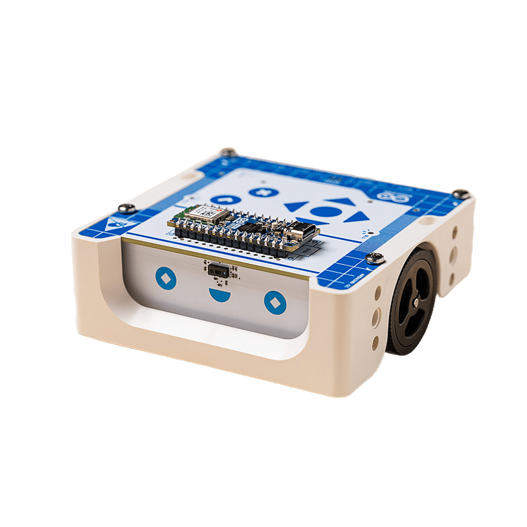 ROBOT EDUCATIVO ARDUINO® ALVIK / NANO ESP32 + STM32 CORTEX-M4 / WIFI + BLUETOOTH LE / SENSORES RGB COLOR + TOF 350 CM + IMU 6-AXIS / MOTORES DC CON ENCODER / PROGRAMACIÓN MICROPYTHON + ARDUINO C + BLOCKS / COMPATIBILIDAD LEGO® TECHNIC&TRADE