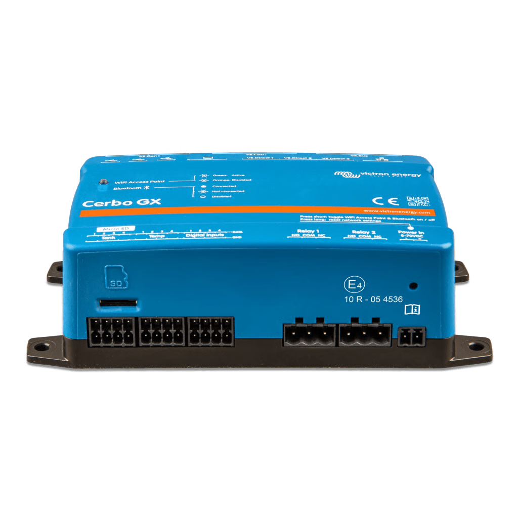 CERBO GX MK2 / CENTRO DE COMUNICACIONES / MONITOREO REMOTO PARA SISTEMAS VICTRON
