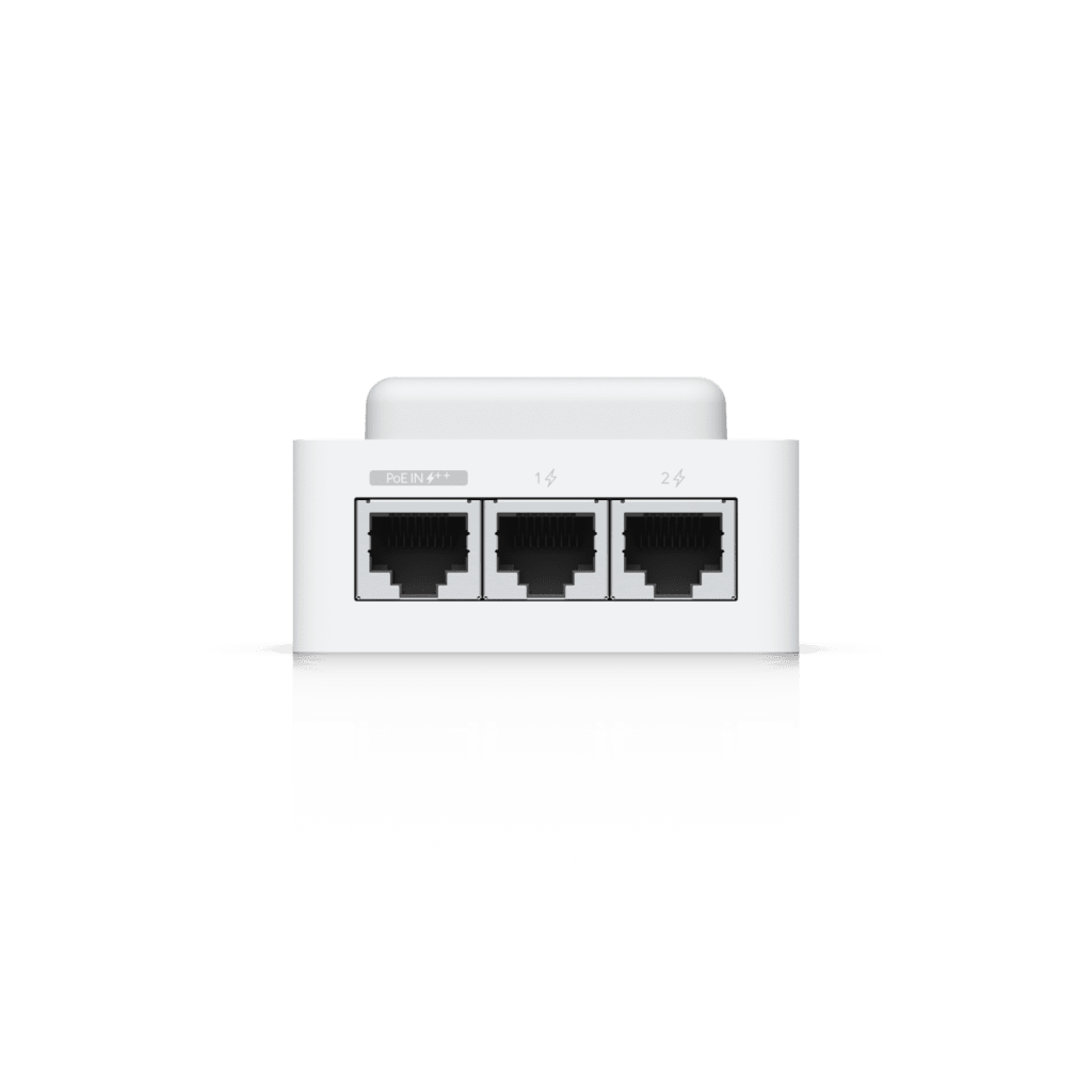CENTRO DE CONTROL DE ACCESO COMPACTO UBIQUITI UNIFI / TERMINAL DE BLOQUEO 12V / ENTRADAS ADICIONALES SENSOR Y BOTÓN / ALIMENTACIÓN POE++ / CONEXIÓN PARA DOS LECTORES O CÁMARAS / USO INTERIOR