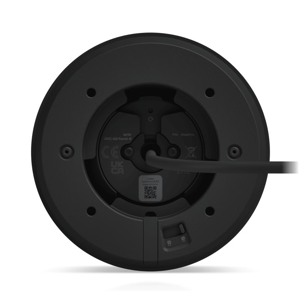 CÁMARA DE SEGURIDAD TURRET COLOR NEGRO / ALIMENTACIÓN POE/ RESISTENTE A MANIPULACIONES IK04/ SENSOR DE IMAGEN 1/1.8" 8MP/ AJUSTE MANUAL 3 EJES