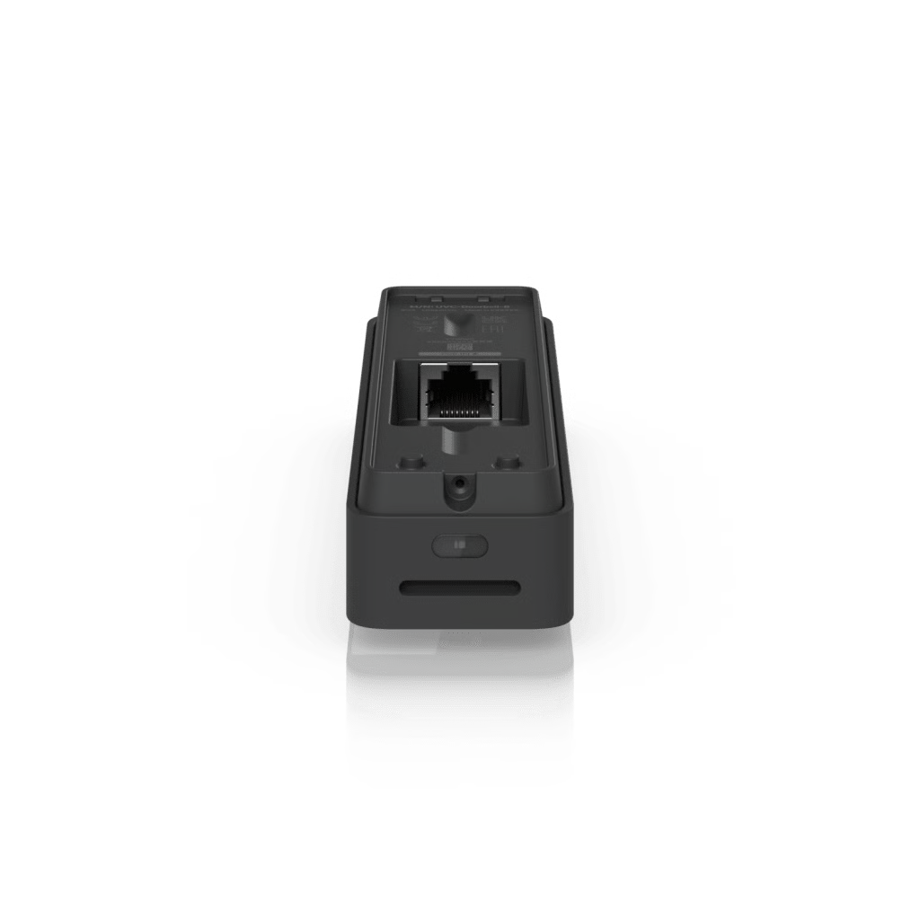 UVC DOORBELL LITE  VIDEOPORTERO COMPACTO 5 MP POE CON VISIÓN NOCTURNA IR, AUDIO BIDIRECCIONAL Y DISEÑO RESISTENTE AL CLIMA, COLOR NEGRO