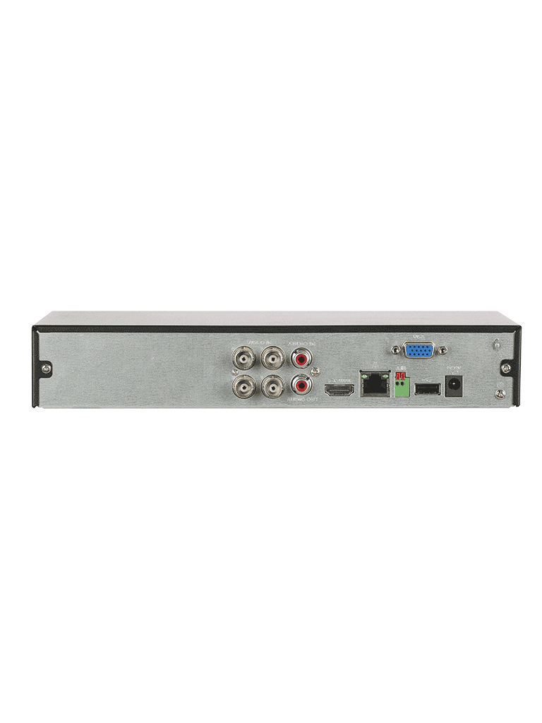 DAHUA DH-XVR5104HS-I3/T - DVR DE 5MP LITE CON WIZSENSE/HDCVI X PLUS/ SOPORTA 4 CANALES+ 2 IP O HASTA 6 CANALES IP/AUDIO 