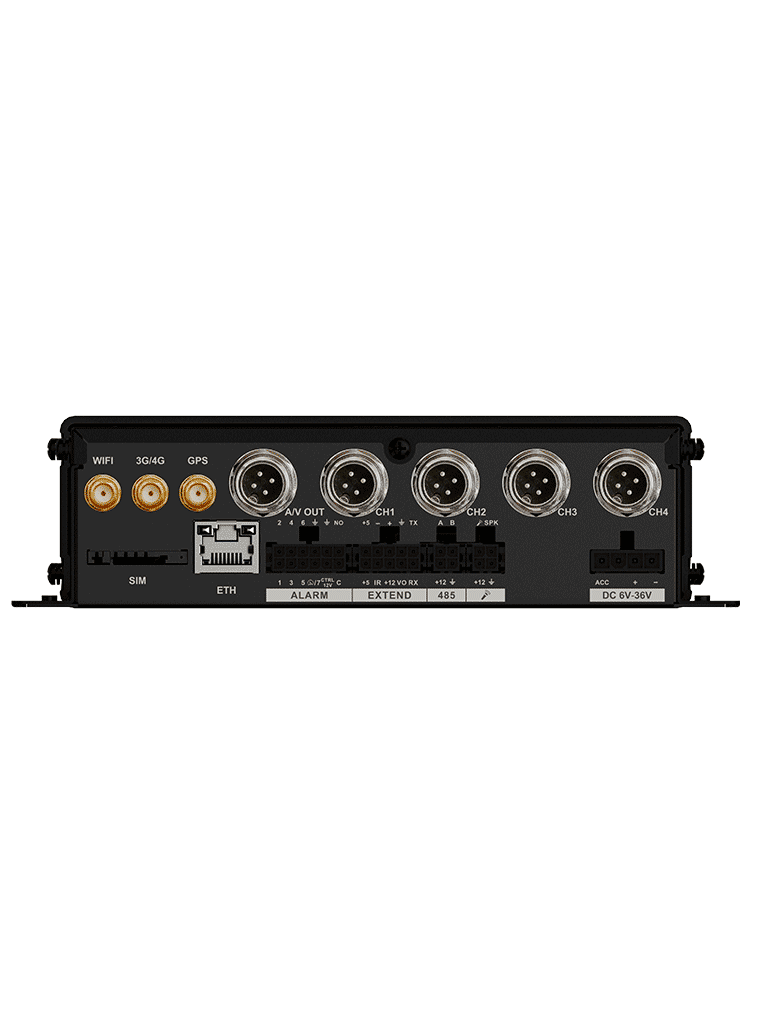 DAHUA MXVR1004-GFWI - DVR MÓVIL WIFI 1080P CON IA/ 4 CANALES ANALOGOS + 1 IP/ 1080P / COMUNICACIÓN 3G/4G/WI-FI/ SOPORTA: DSM/ADAS/BSD/RECONOCIMIENTO FACIAL/ SOPORTA 2 TARJETAS SD/ E&S ALARMAS/ SENSOR G/ #LONUEVO-DVRs y NVRs móviles-DAHUA-DHT4350014-Bsai Seguridad & Controles